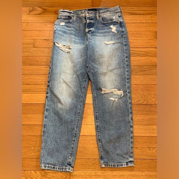 Lucky Brand Jeans size 8 distressed straight leg - Picture 1 of 3